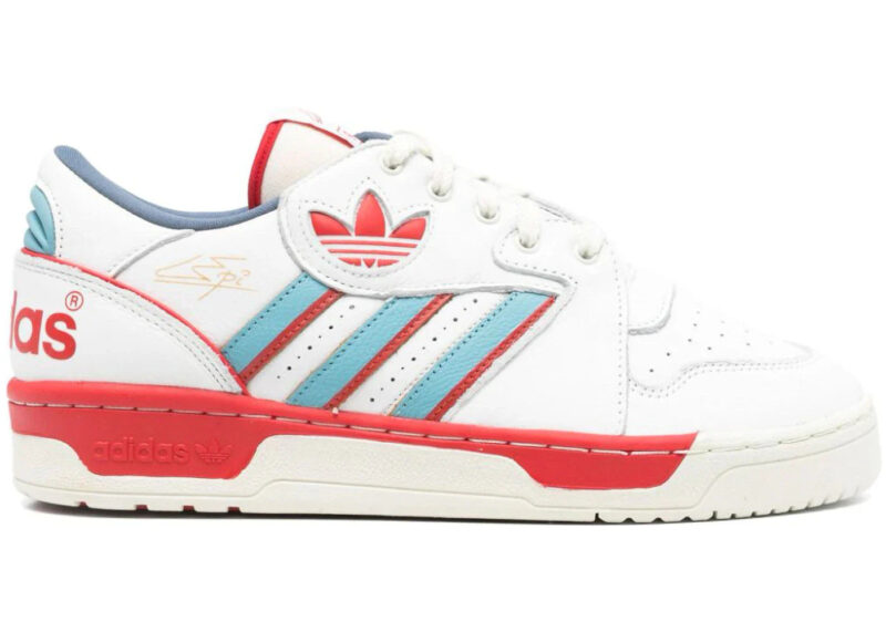 adidas Epi Pro Low White Preloved Blue Red Men's - ID3966 - US