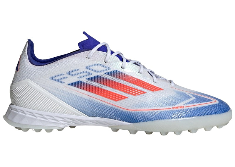 adidas F50 Pro Turf Cloud White Solar Red Lucid Blue