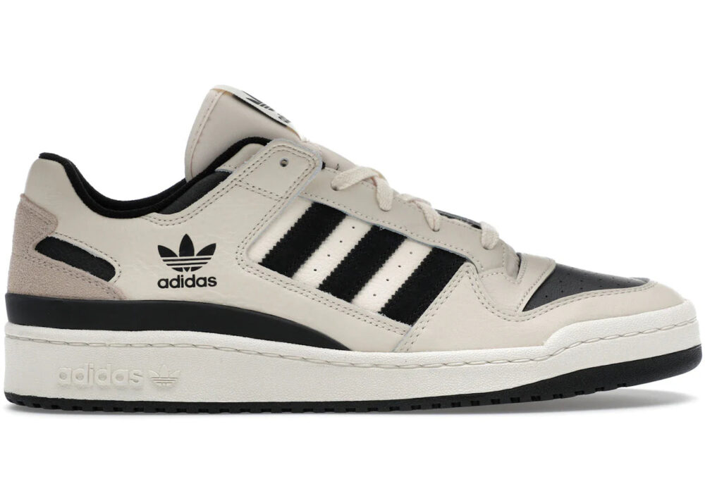 adidas Forum Low CL Wonder White Core Black Wonder Beige - Image 2