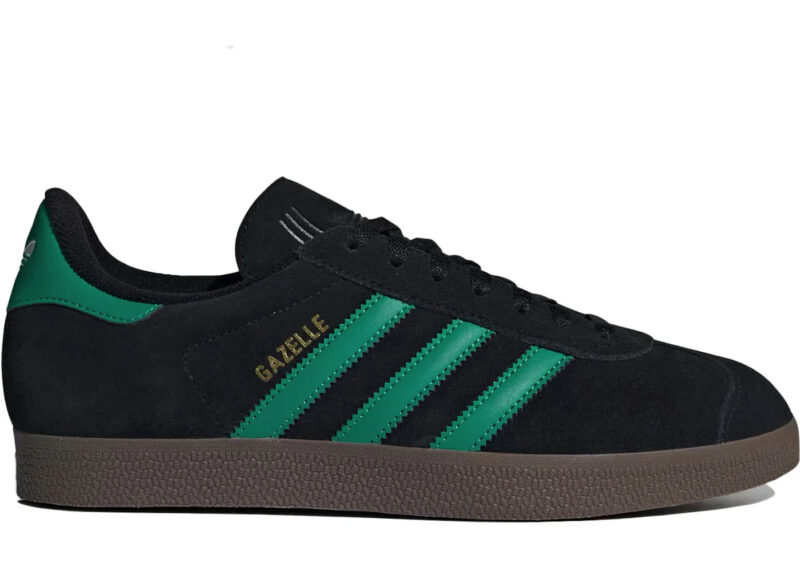 adidas Gazelle Black Court Green Men's - JH5394 - US