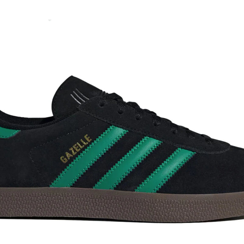 adidas Gazelle Black Court Green Men's - JH5394 - US