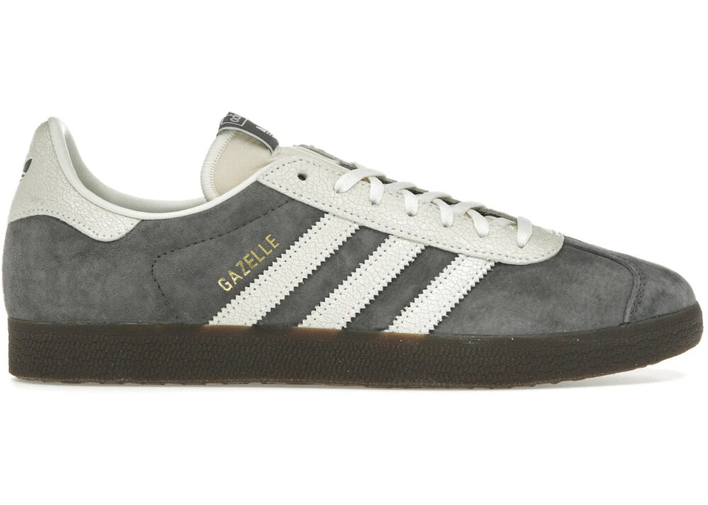 adidas Gazelle Grey Off White Gum Men's - JH6378 - US - Image 2