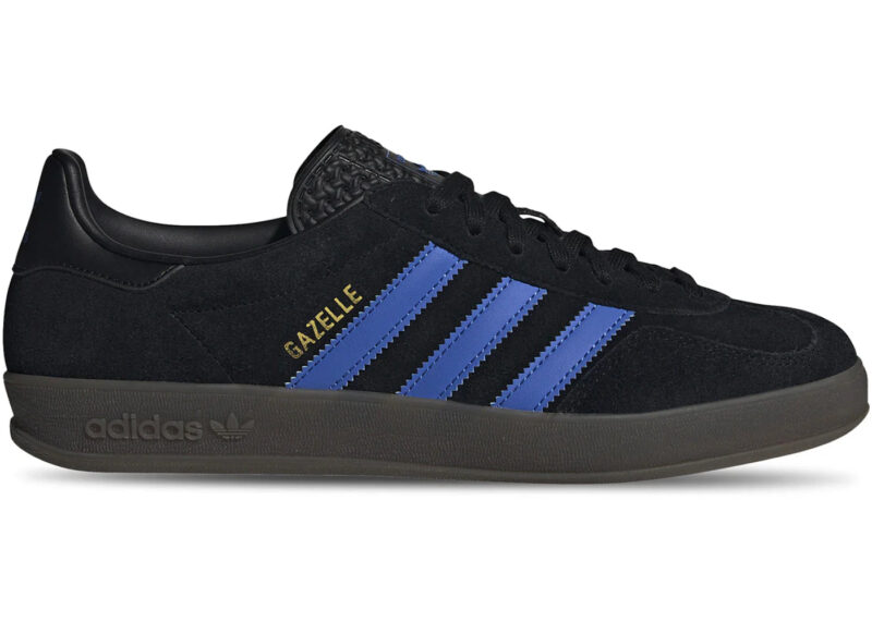 adidas Gazelle Indoor Core Black Blue Men's - JQ2692 - US