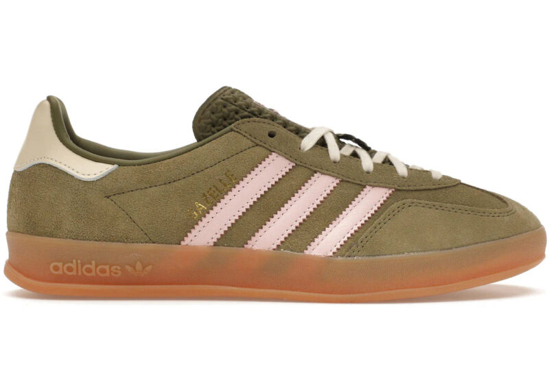 adidas Gazelle Indoor Focus Olive (Women's) - JH6475 - US - Image 2