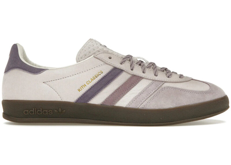 adidas Gazelle Indoor Kith Classics Ash Purple - Image 2