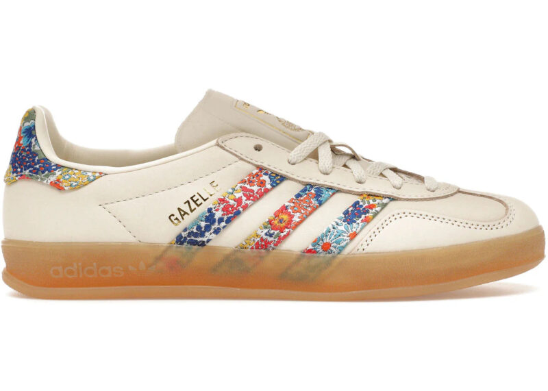adidas Gazelle Indoor Liberty London Floral Embroidery Stripes (Women's) - Image 2