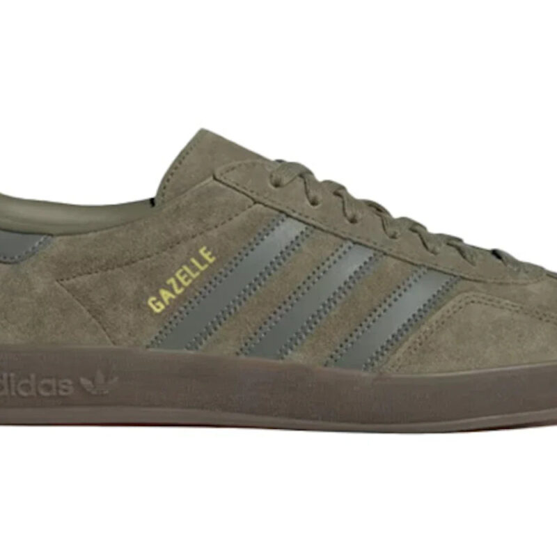 adidas Gazelle Indoor Olive Strata Ash Men's - JQ8133 - US