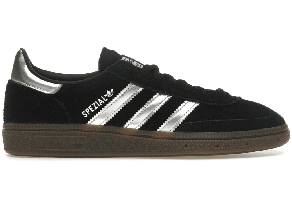 adidas Handball Spezial Core Black Silver Metallic - Image 2
