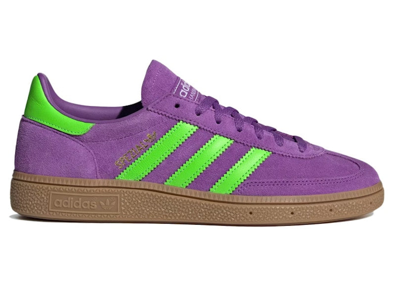 adidas Handball Spezial Elastic Active Purple Solar Green (Women's)