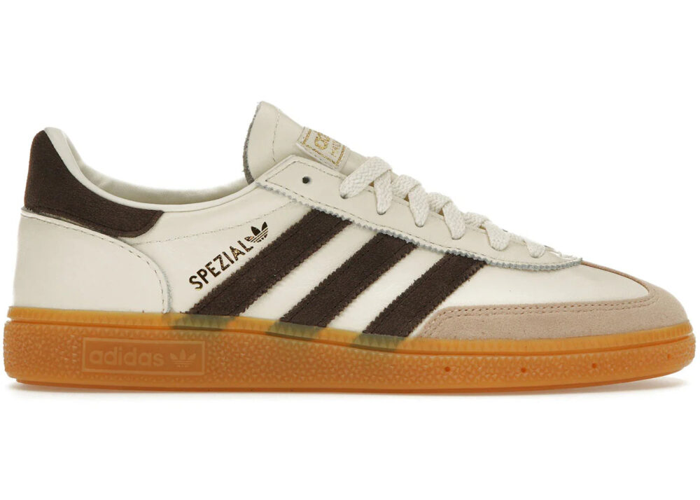 adidas Handball Spezial Off-White Dark Brown - Image 2