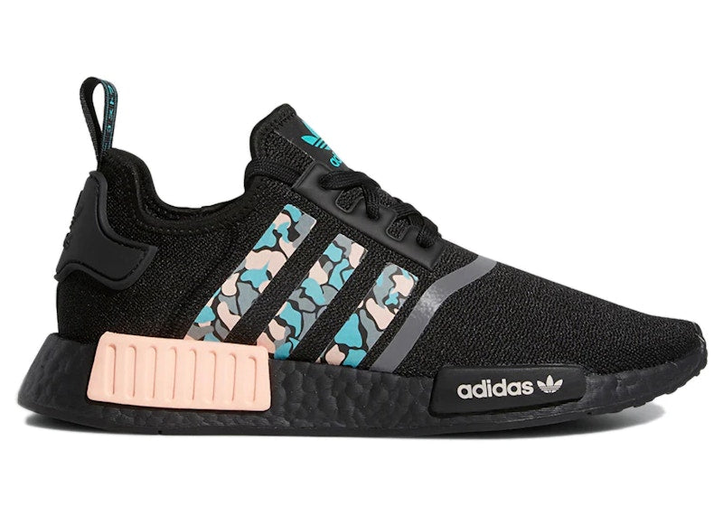 adidas NMD R1 STLT Primeknit Aqua Pink Camo