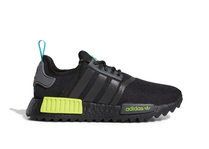 adidas NMD R1 Core Black Semi Solar Yellow