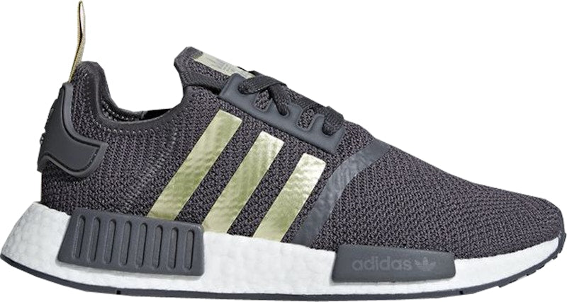 adidas NMD R1 Grey Five Gold Metallic (Women's)