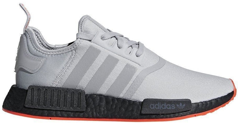 adidas NMD R1 Grey Solar Red