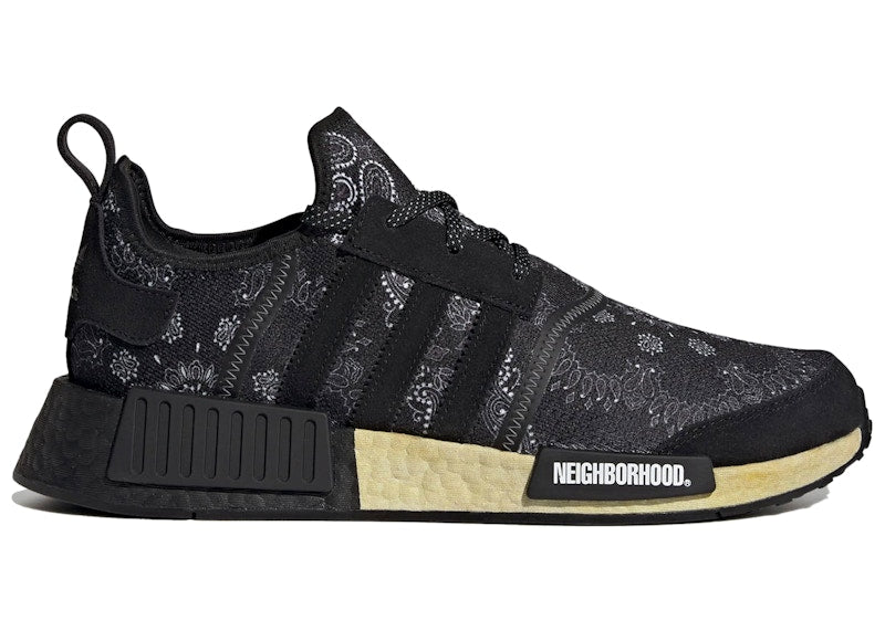 adidas NMD R1 Neighborhood Paisley Black