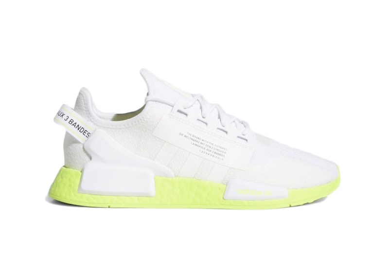 adidas NMD_R1 V2 Cloud White Neon