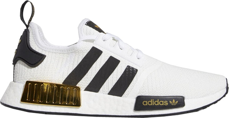 adidas NMD R1 White Black Gold