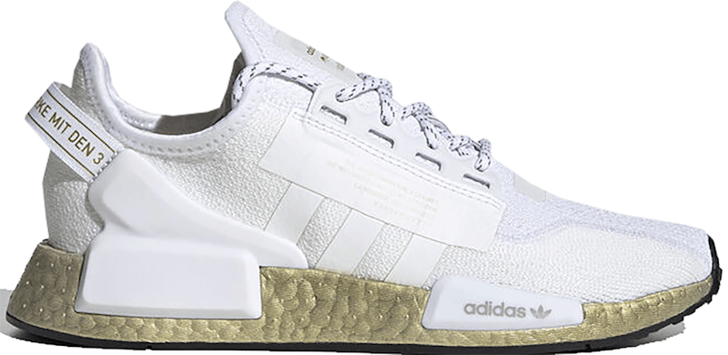 adidas NMD V2 Cloud White Gold Metallic (Women's)