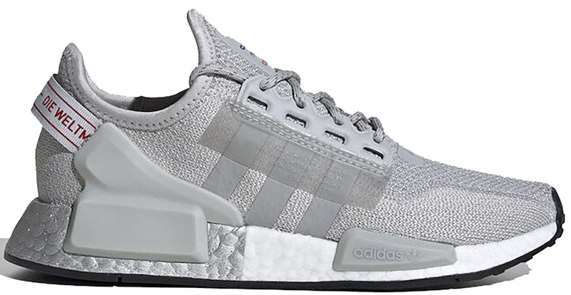adidas NMD V2 Grey Two Silver Metallic (Youth)