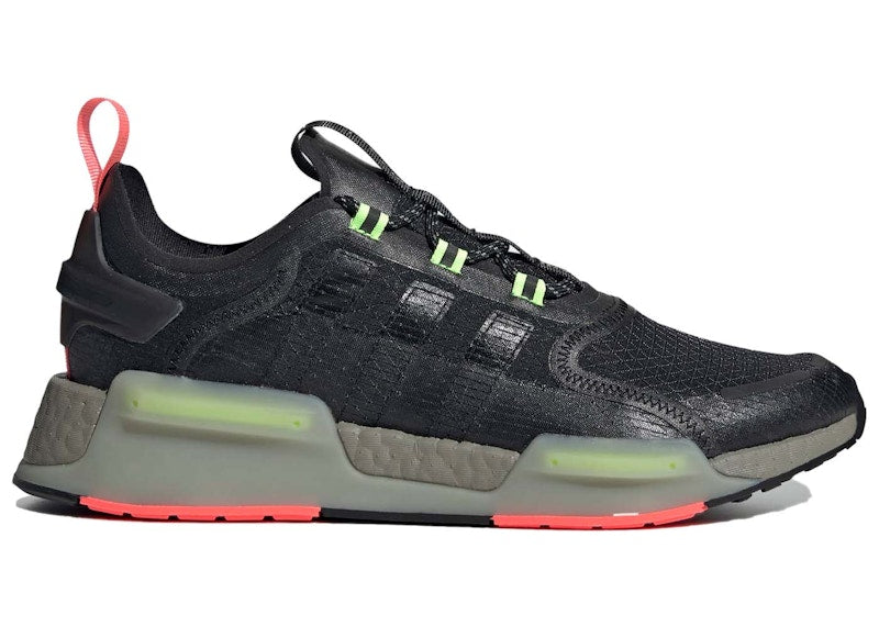 adidas NMD V3 Black Signal Green Solar Red