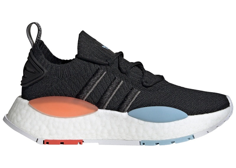 adidas NMD W1 Core Black Cloud White Clear Sky (Women's)