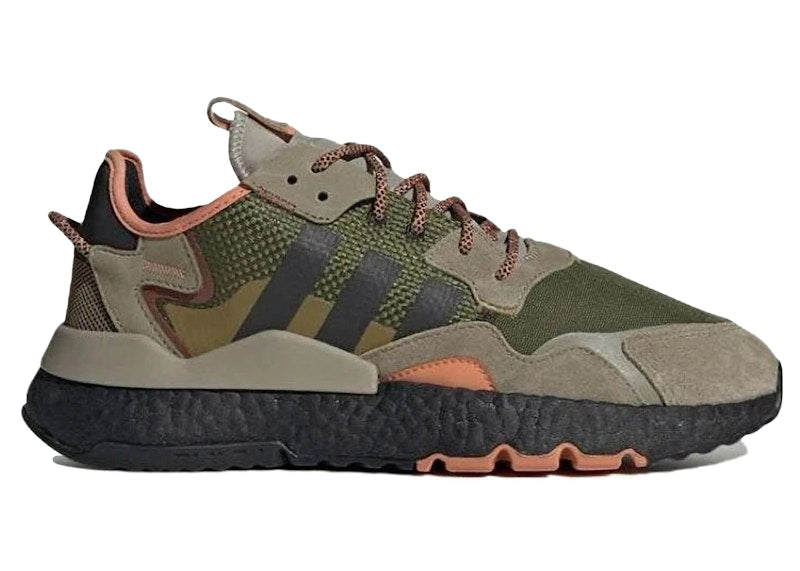 adidas Nite Jogger Brown Dark Green - GY0018
