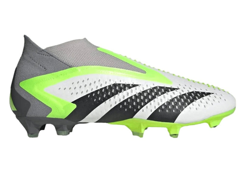 adidas Predator Accuracy+ FG Cloud White Core Black Lucid Lemon