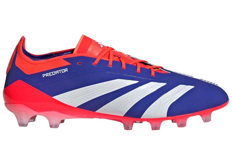 adidas Predator Elite AG Lucid Blue Cloud White Solar Red