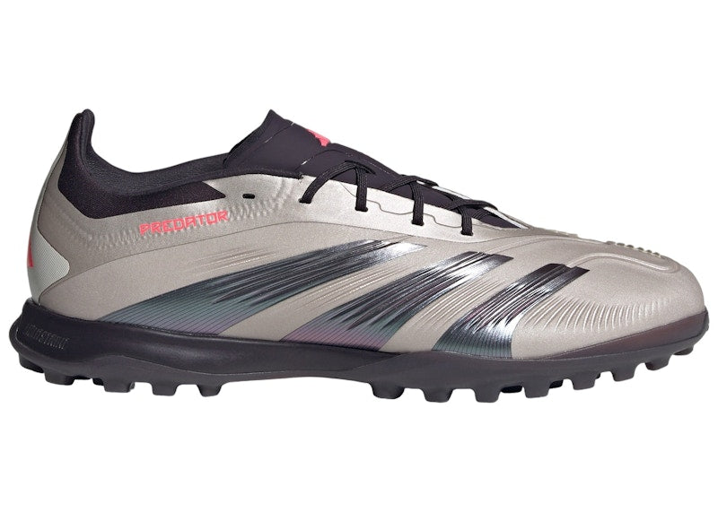 adidas Predator Elite Turf Platinum Metallic Aurora Black Turbo