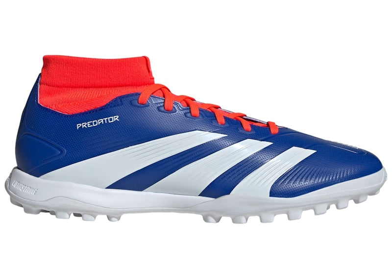 adidas Predator League Mid Turf Lucid Blue Cloud White Solar Red