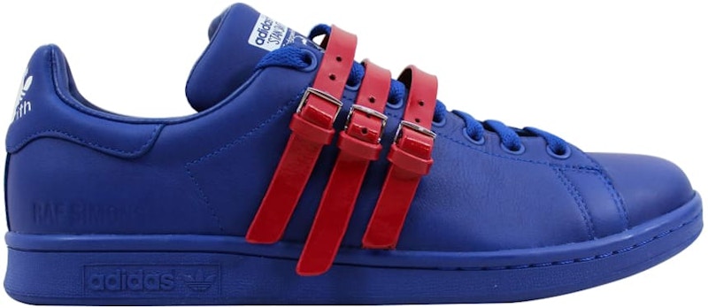 adidas Raf Simons Stan Smith Strap Royal Blue/Red