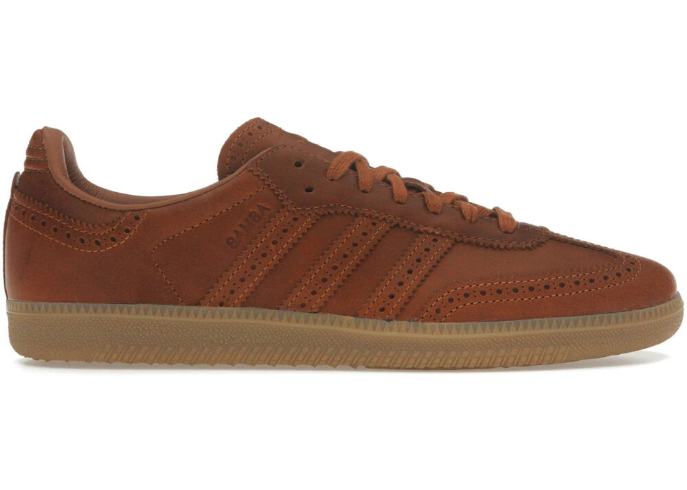 adidas Samba OG Brogue Pack Dust Rust Men's - JI3232 - Image 2