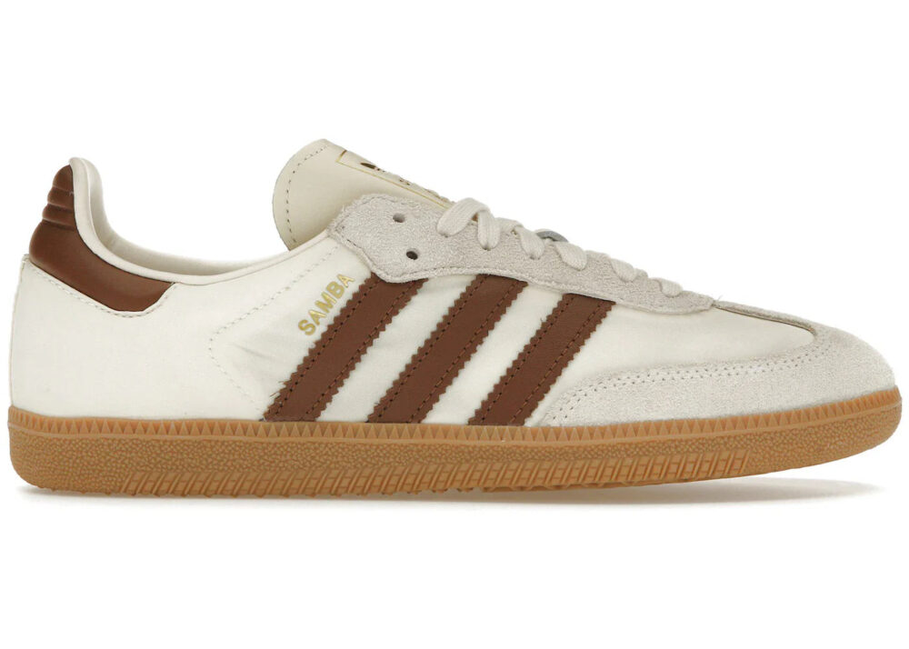 adidas Samba OG Cream White Preloved Brown Men's - ID1447 - US - Image 2