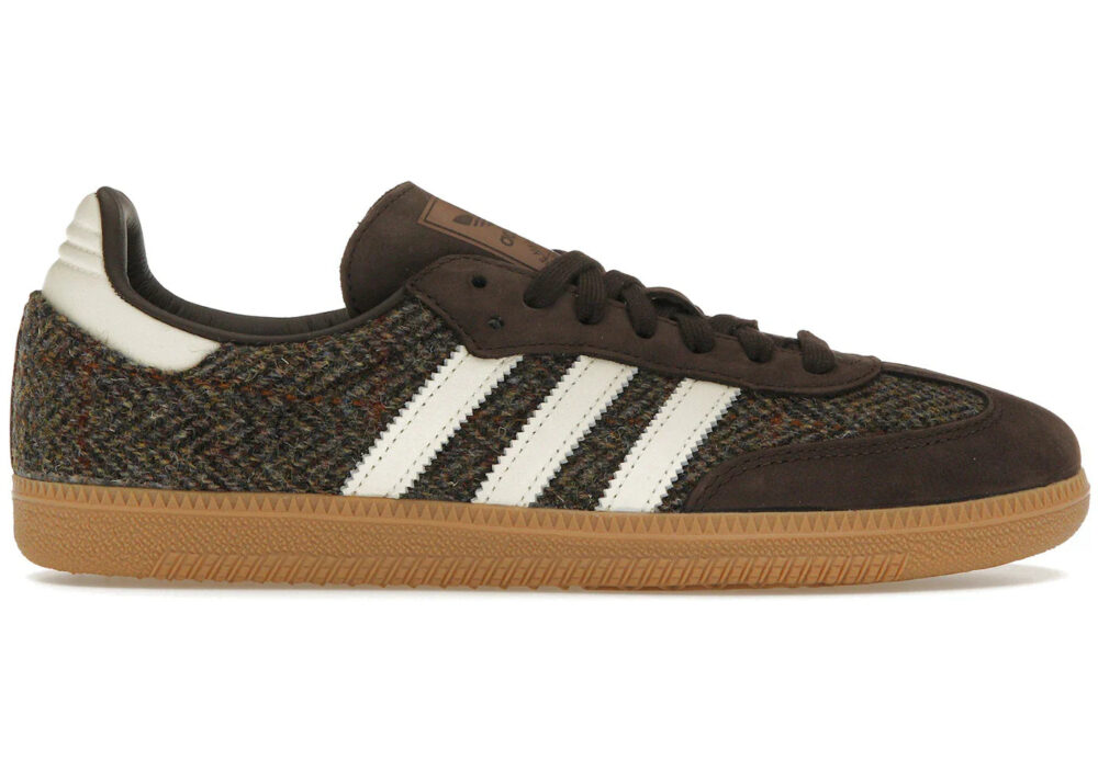adidas Samba OG Dark Brown Tweed Men's - ID1450 - US - Image 2