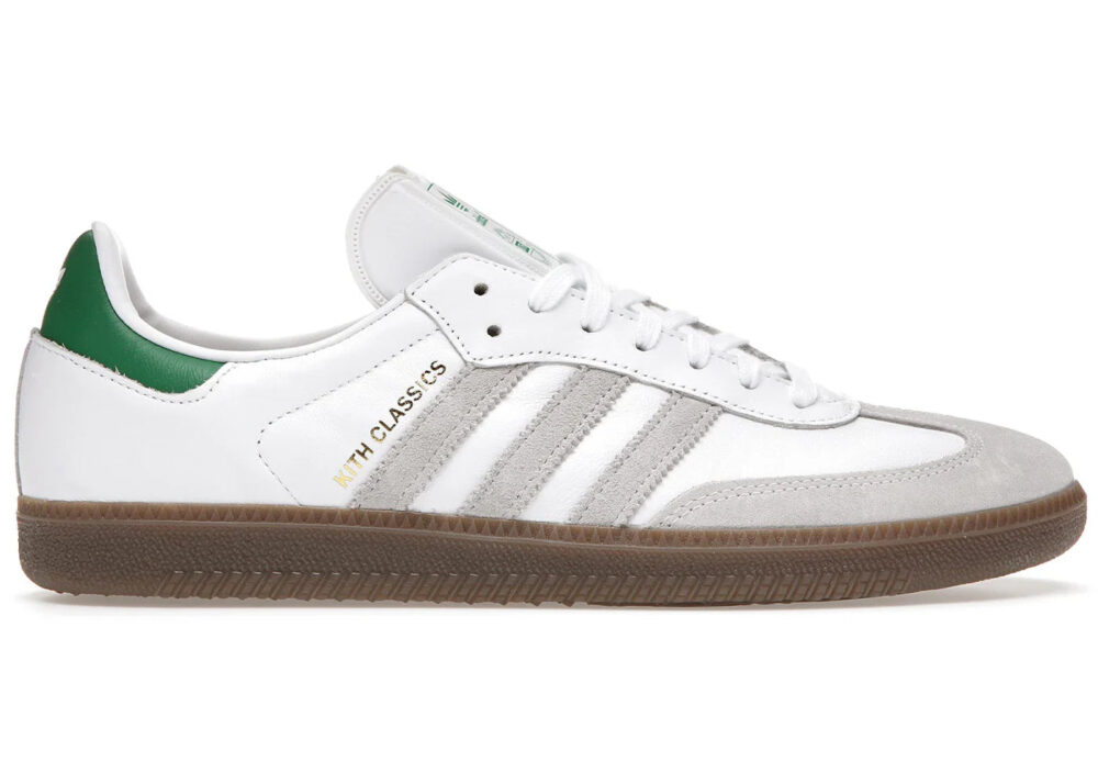adidas Samba OG Kith Classics White Green Men's - FX5398 - Image 2