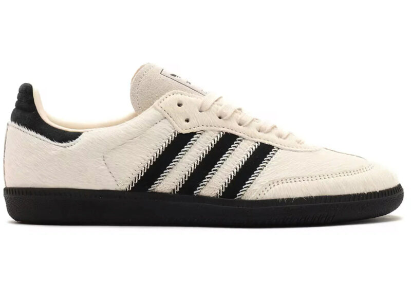 adidas Samba OG Wonder White Black Pony (Women's)