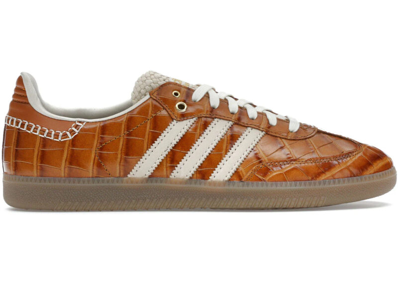 adidas Samba Wales Bonner Brown Croc Men's - JH9826 - Image 2