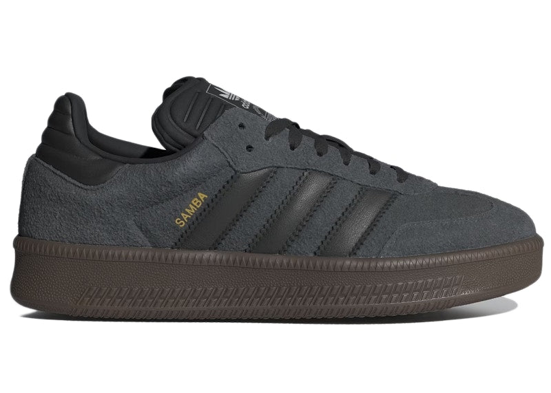 adidas Samba XLG Grey Black Gum Men's - ID3201 - US