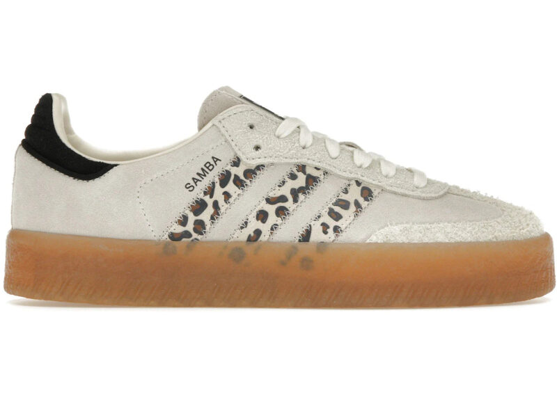 adidas Sambae Leopard Off White (Women's) - JI4226 - US - Image 2