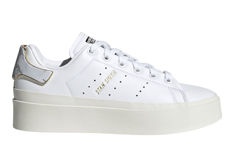 adidas Stan Smith Bonega Cloud White Cloud White Gold Metallic (Women's)