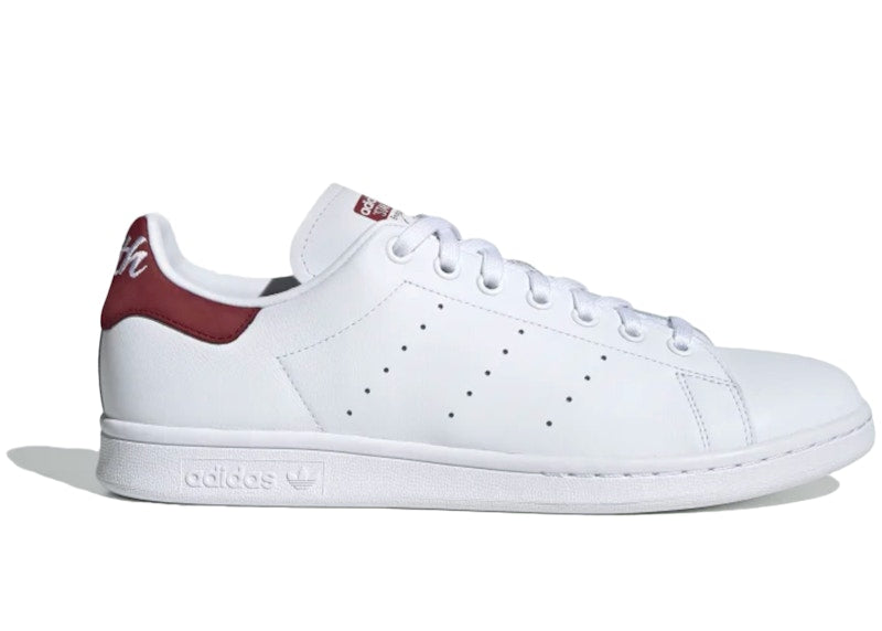 adidas Stan Smith Cloud White Collegiate Burgundy