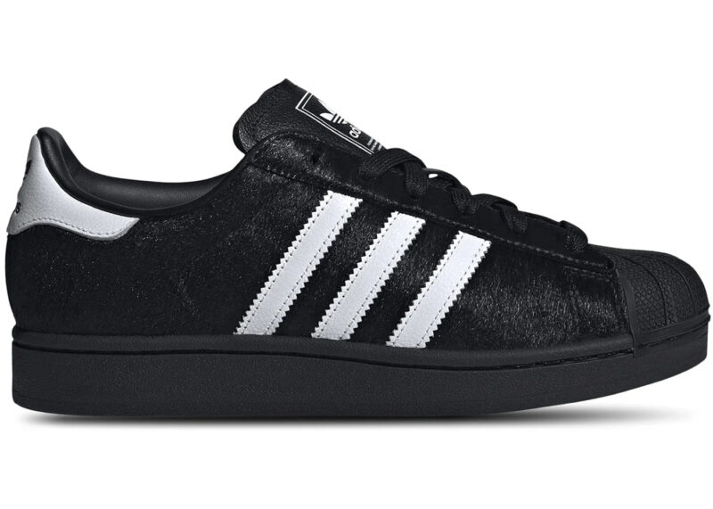adidas Superstar II Black Ponyhair (Women's) - JH9475 - US