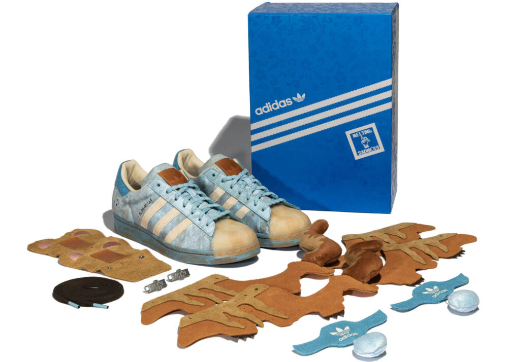 adidas Superstar Melting Sadness CNY Blue (2022) Men's - GY7012 - US - Image 2