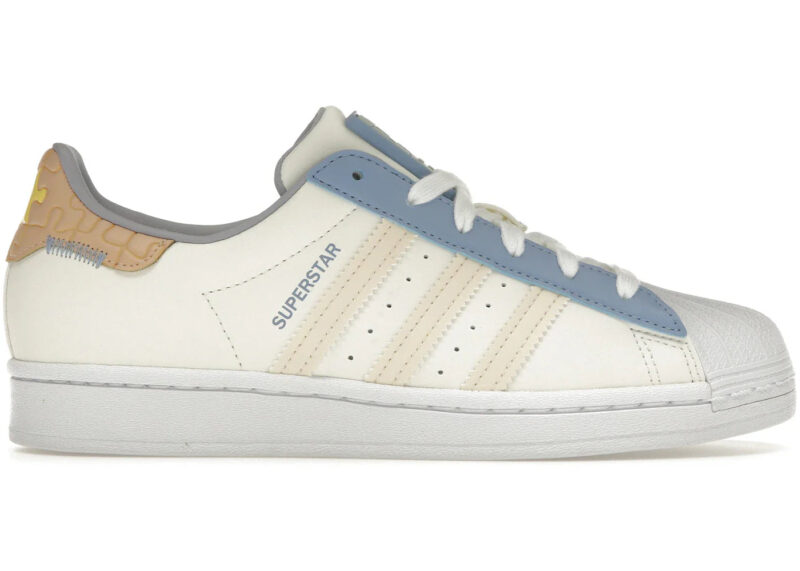 adidas Superstar Puzzle Off White Ecru Tint Men's - GZ3413 - US - Image 2