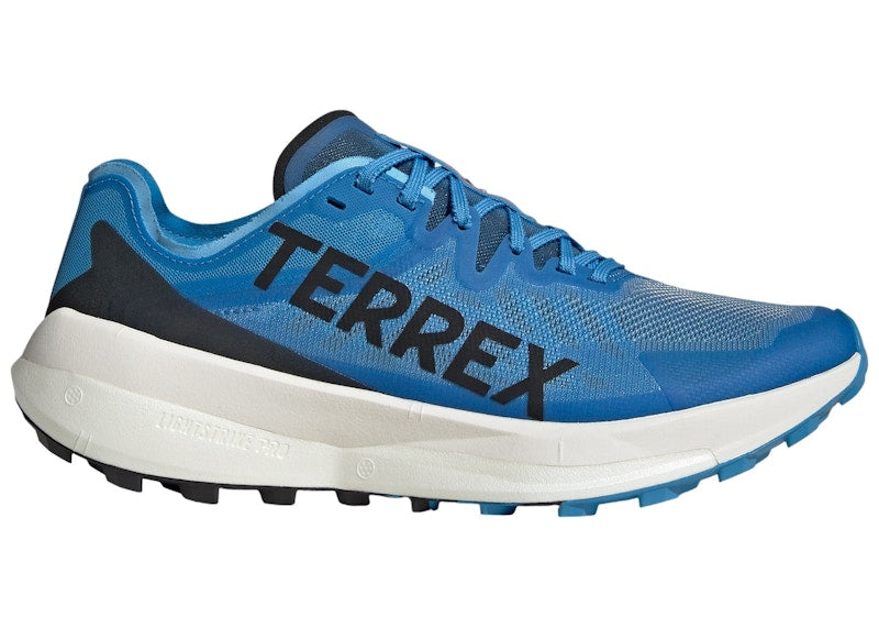 adidas Terrex Agravic Speed Trail Pulse Blue Core Black Semi Impact Orange