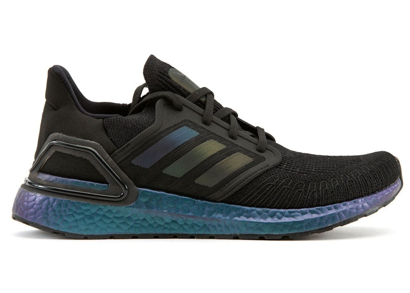 adidas Ultra Boost 20 Black Signal Cyan