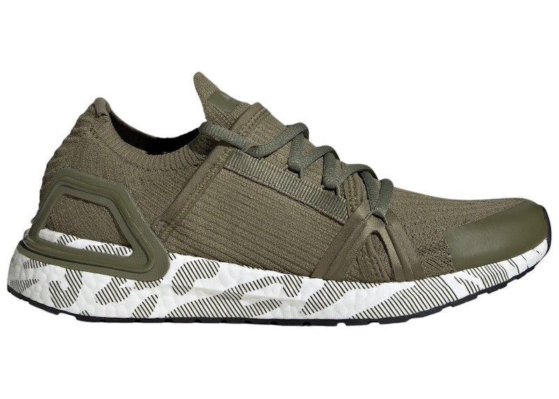 adidas Ultra Boost 20 By Stella Mccartney Trace Khaki Black White (Women's)
