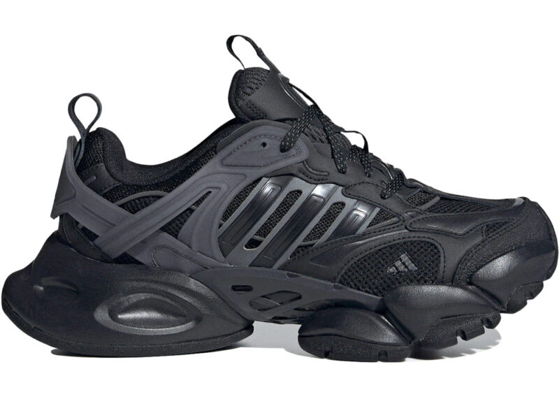 adidas XLG Runner Deluxe Black Grey Men's - JR3086 - US
