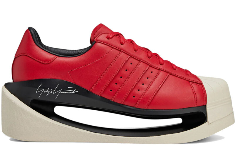 adidas Y-3 Gendo Superstar Better Scarlet Black Wonder White