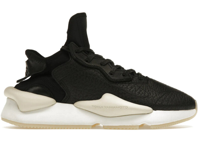 adidas Y-3 Kaiwa Black Cream White Men's - HR1952 - US - Image 2
